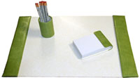 Apple Green American Lizard Medium Desk Set